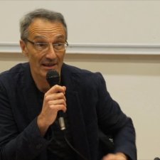 snapshot de Bernard Debarbieux pendant sa conférence