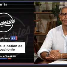 Les Causeries des Humanités - Études francophones #1 - Autour de la francophonie