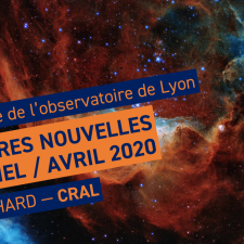 Actualités astronomiques d'avril 2020