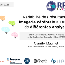 Variabilité des résultats en imagerie cérébrale au travers de différentes analyses