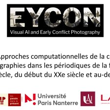 Le projet EyCon: Vision par ordinateur et archives photographiques des conflits coloniaux