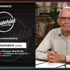Causeries Gouvernance Universitaire - Le COStionnaire - Partie 4