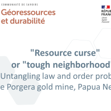 "Resource curse" or "tough neighborhood"?