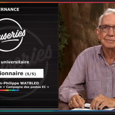 Causeries Gouvernance Universitaire - Le COStionnaire - Partie 5