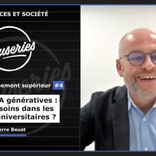 Causeries Sciences et Société - IA et enseignement supérieur #4 - Outils d'IA génératives, quels besoin dans les métiers universitaires ?