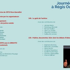 Hommage à Régis Ouvrier-Bonnaz