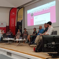 Photographie des intervenants de la table ronde