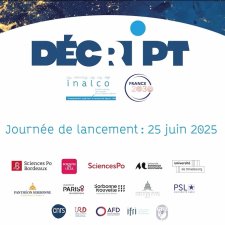 Journée de lancement du programme DECRIPT le 25 juin 2025, lauréat de l'AMI SHS 2024 dans le cadre de France 2030 