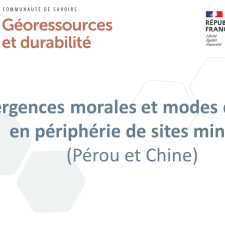 Divergences morales et modes d’habiter en périphérie de sites miniers
