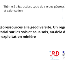 Géodiversité et services écosystémiques 