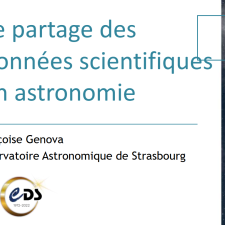 Le partage des données en astronomie