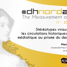Visuel de la 3e intervention de la 1ère session de DHNord 2020