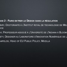 Présentation de la composition de la table ronde 2