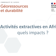 Activités extractives en Afrique, quels impacts ?
