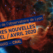 Actualités astronomiques d'avril 2020