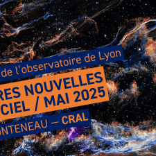 Actualités astronomiques de mai 2025