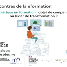 Affiche des Rencontres de la Eformation 2025