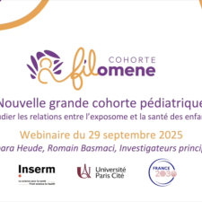 Slide de présentation de l'AMI : nouvelle cohorte pédiatrique FILOMENE