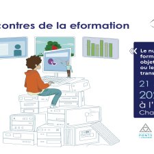 Affiche des Rencontres de la Eformation 2025