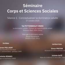 CORPS ET SCIENCES SOCIALES : CONCEPTUALISER LA DOMINATION ADULTE