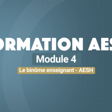 Titre FORMATION AESH Module 4 Le binôme enseignant - AESH