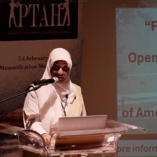 FEF Karnak - Lecture of Mona Ali Abady, Amira Fawzy Ali at PTAH Symposium - Open-air Museum Karnak, CFEETK