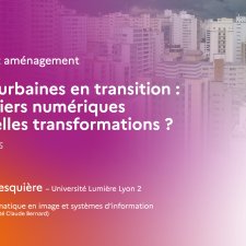 Sphères urbaines en transition : quels leviers numériques pour quelles transformations ?