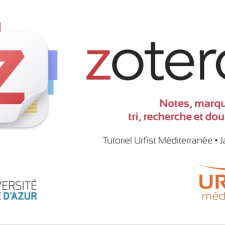 5 -  Zotero 7 - Notes, marqueurs, tri, recherche et doublons