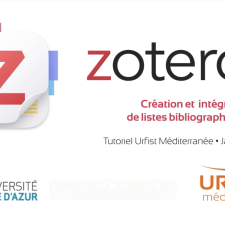 7 - Zotero 7 - Création de listes bibliographiques