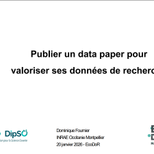 Data Papers : la clé pour rendre ses données visibles et citées