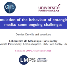 Séminaire de Damien Durville du 6 novembre 2025