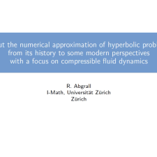 Séminaire Rémi Abgrall