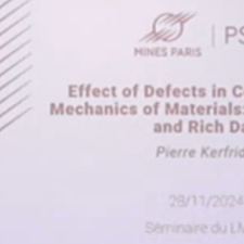 Séminaire de Pierre Kerfriden