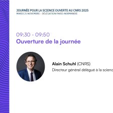 Journée science ouverte 2025 | Intervention Alain Schuhl (CNRS)