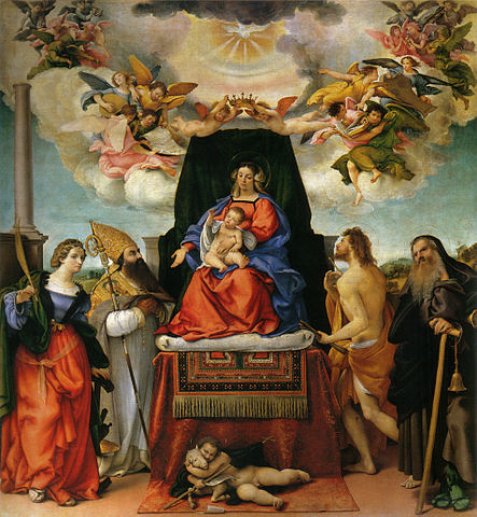 18-Vierge trônant-San Spirito-Lorenzo_Lotto-Wikimedia.jpg