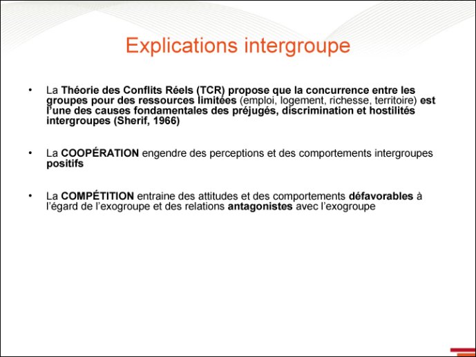 Explications intergroupe