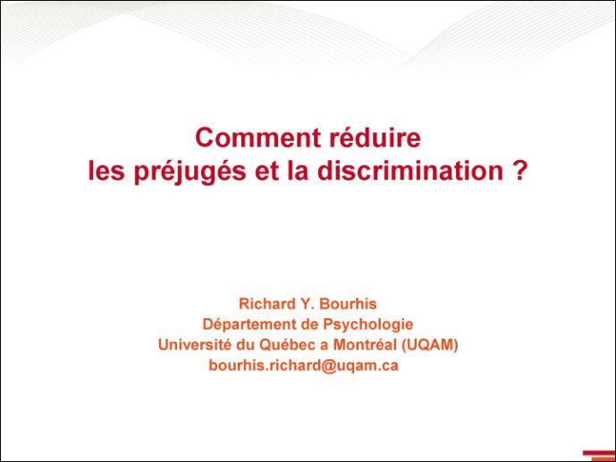 Comment réduire les préjugés et la discrimination ?