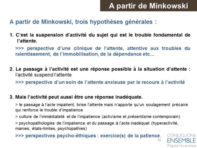 Trois hypothèses générales
