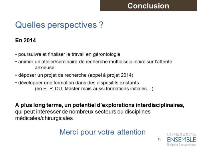 Conclusion perspectives