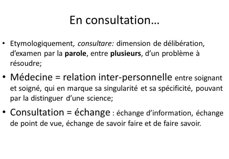 En consultation