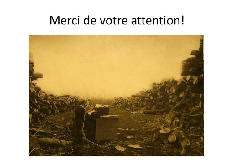 Merci de votre attention