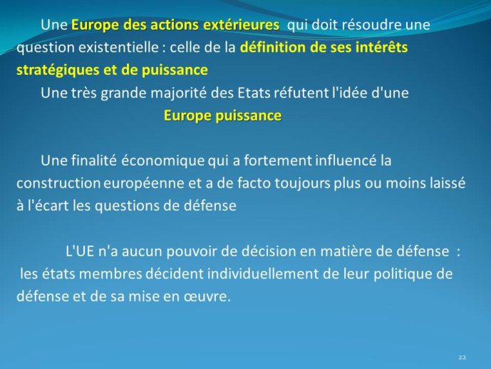 Intérêts stratégiques