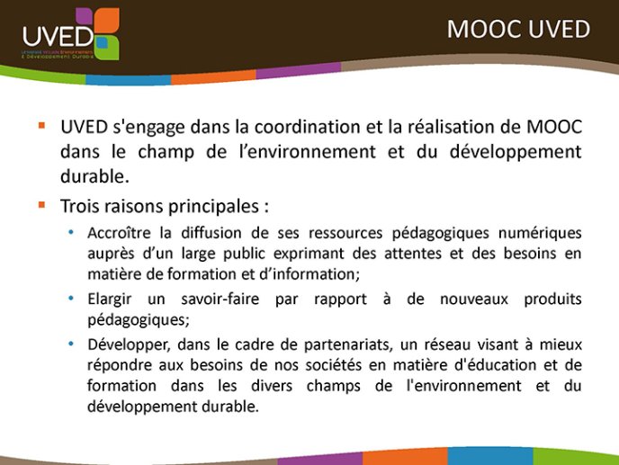 MOOC UVED