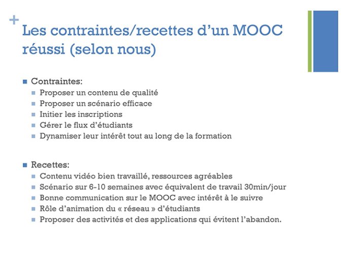 Réussir un MOOC