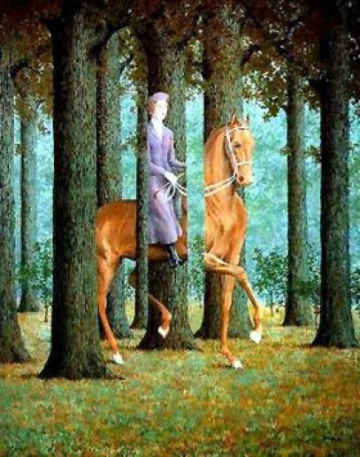 Blanck Cheik de Magritte