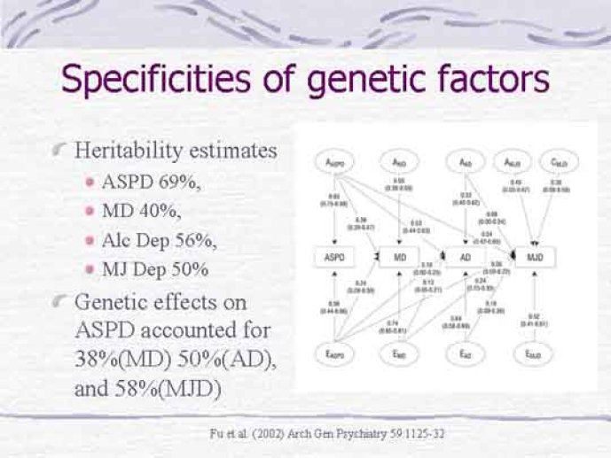 Spécificités des marqueurs génétiques