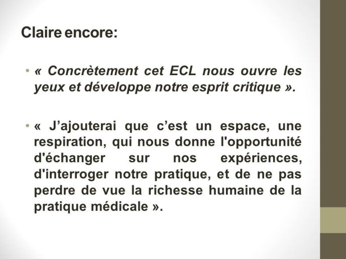 Claire encore