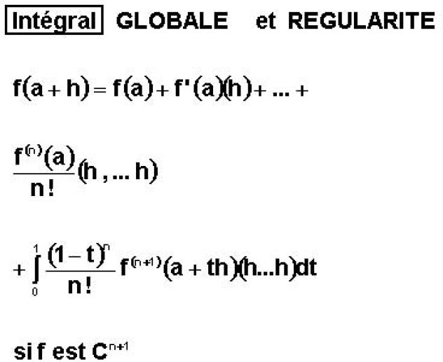 Les formules de Taylor 19