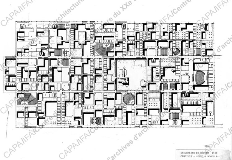 Université libre de Berlin. Plan. 