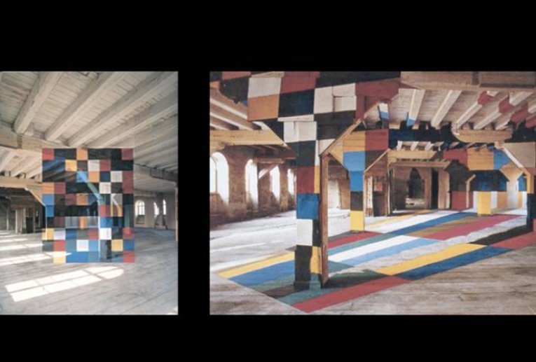 Georges Rousse, "Metz", 1994